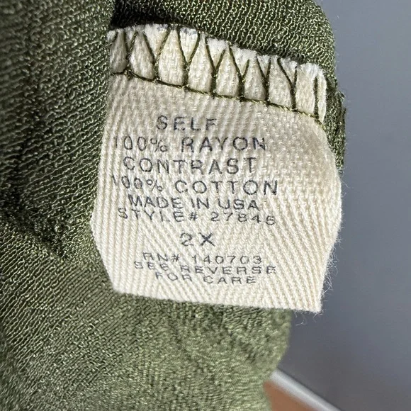 Indigo Thread Co. Open Front Boho Crochet ! Fringe Lightweight Kimono Sz 2X - Picture 3 of 5